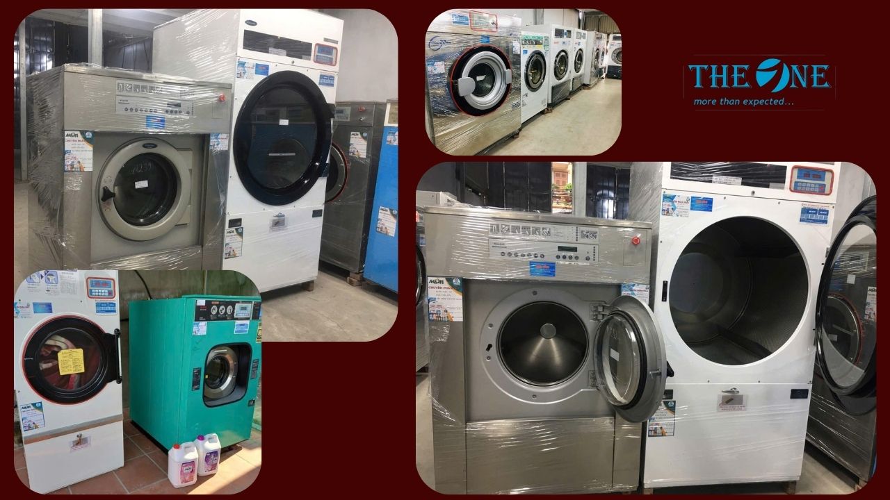 Thị trường máy giặt công nghiệp cũ 2025